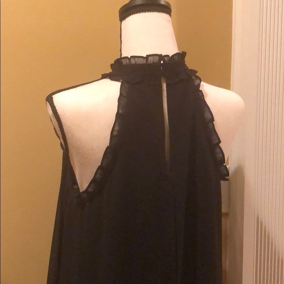 Cute BCBG Black halter dress. - Picture 5 of 7